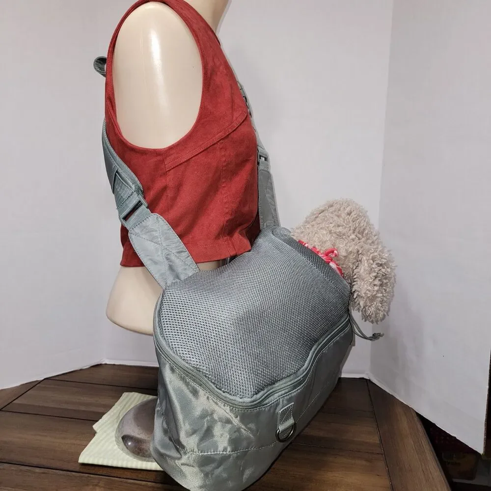 Top Paw Grey Sling Pet Carrier - NWT